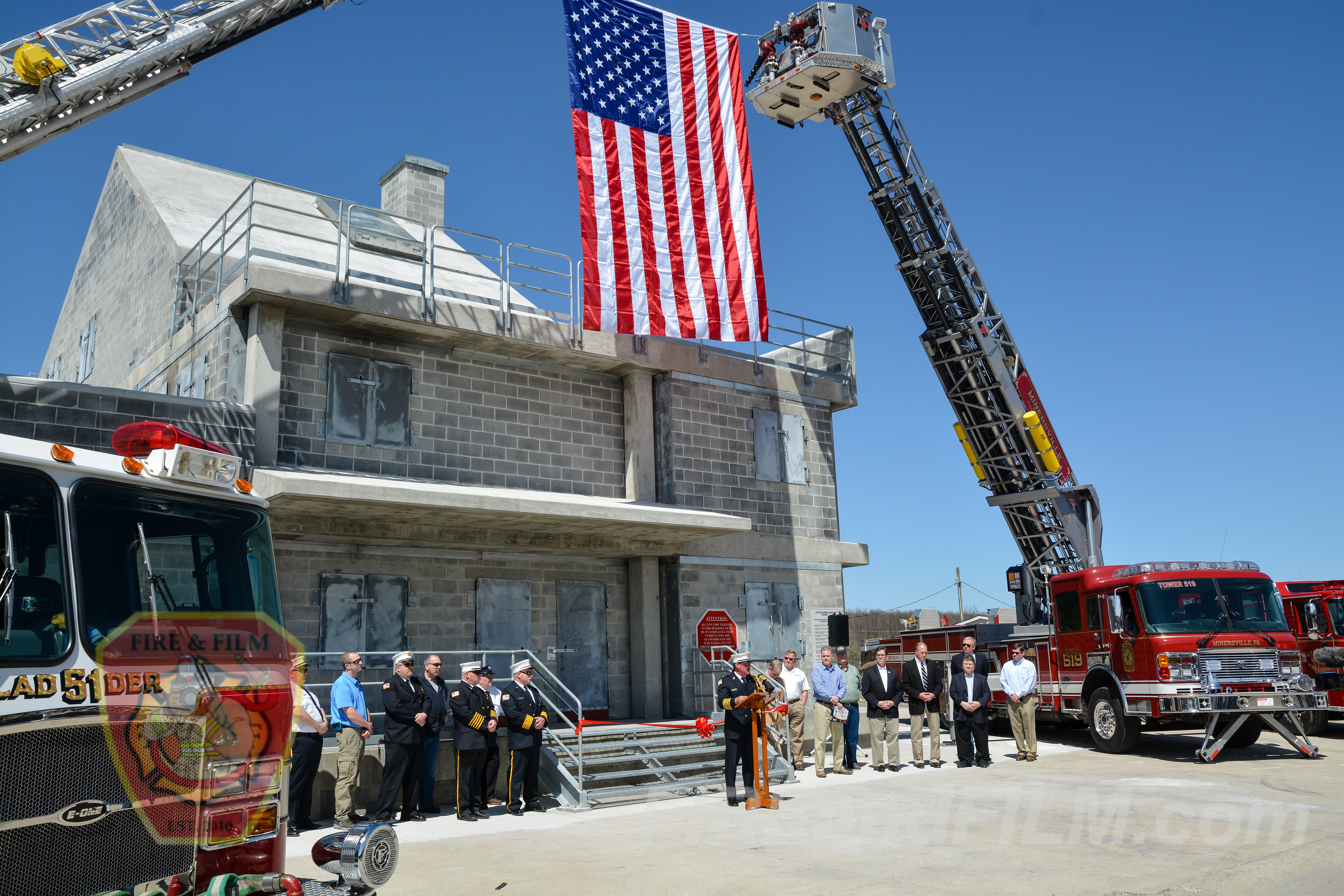 Schuylkill County dedicates new burn building Fire and Film